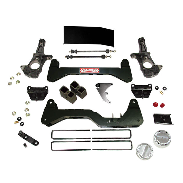 Lift Kit 6 Inch Lift 99-06 Silverado/Sierra 1500 Includes Rear Block And Add-A-Leafs No Skid Plate Skyjacker