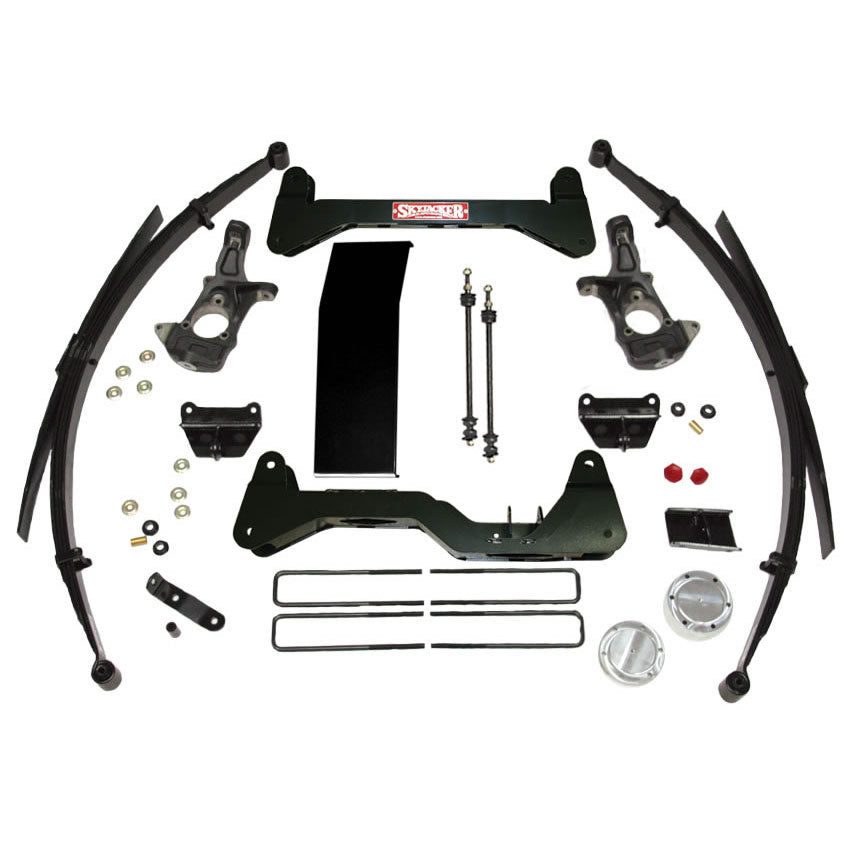 Lift Kit 6 Inch Lift 99-06 Silverado/Sierra 1500 07 Silverado/Sierra 1500 Classic Includes Rear Leaf Springs No Skid Plate Skyjacker