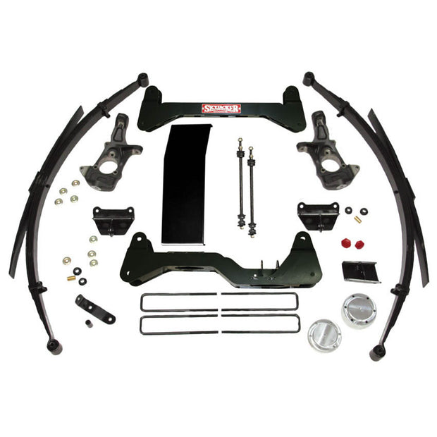 Lift Kit 6 Inch Lift 99-06 Silverado/Sierra 1500 07 Silverado/Sierra 1500 Classic Includes Rear Leaf Springs No Skid Plate Skyjacker