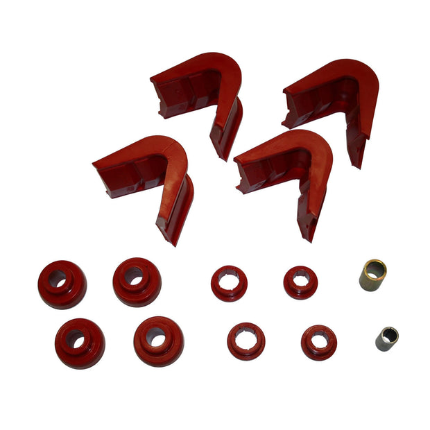 C Bushing Kit 4 Deg. Lift Height 2-3 Inch Incl. Bushing Radius Arm Track Arm 14 pc. 70-76 Ford F-100 75 Ford Bronco 78-79 Ford Bronco 77-79 Ford F-150 Skyjacker