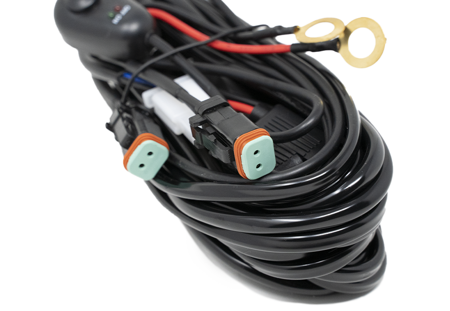 Wiring Harness 6 Foot Lead Dual Leg Cali Raised LED