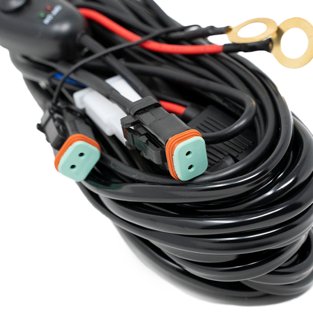 Wiring Harness 6 Foot Lead Dual Leg Cali Raised LED