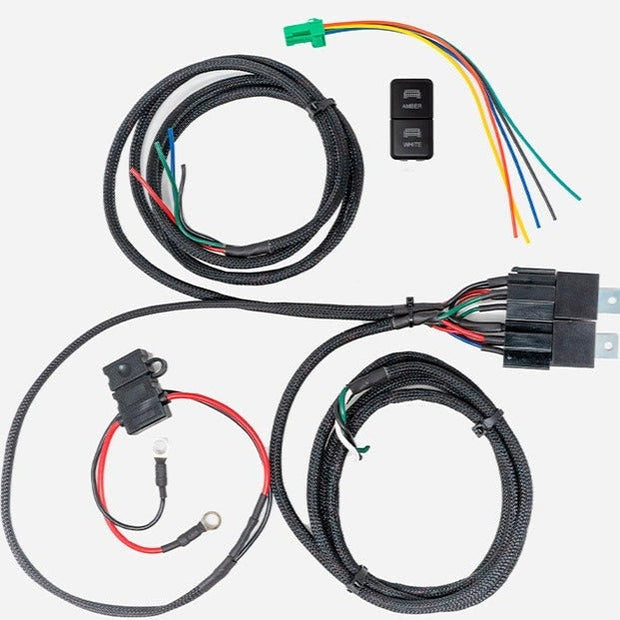 Wiring Harness for Dual Function Light Bar - Tall Cali Raised LED