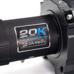 Carbon Scout Pro 20000lb Extreme Duty Truck Winch — 24V Winch Only