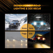 6 Modes Series 20 Inch White&Amber Off Road Led Light Bar