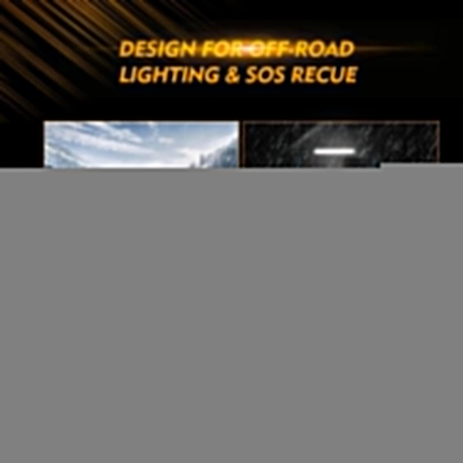 (2pcs/set) 3 inch 6 Modes White&Amber LED Square Light Pod Working Lights with Wiring Harness for SUV ATV UTV Trucks Pickup Boat