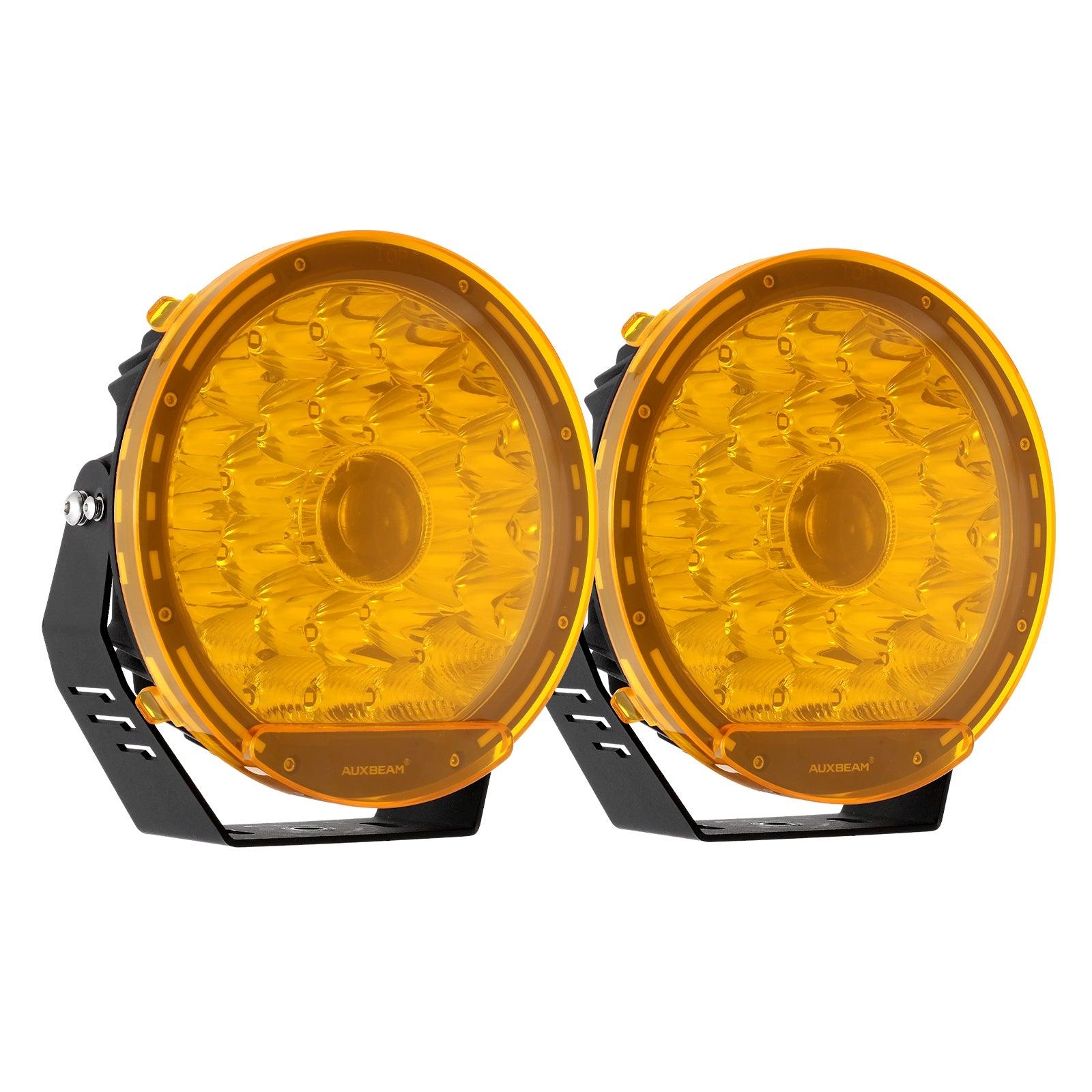 360 PRO Series 7 INCH/9 INCH 360-PRO Series Offroad LED Driving Lights+Amber/Black Covers(Optional)