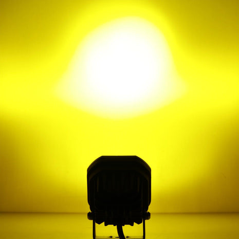 3 Inch 80W 9600LM LED Pods Lights White&Amber for CHEVROLET