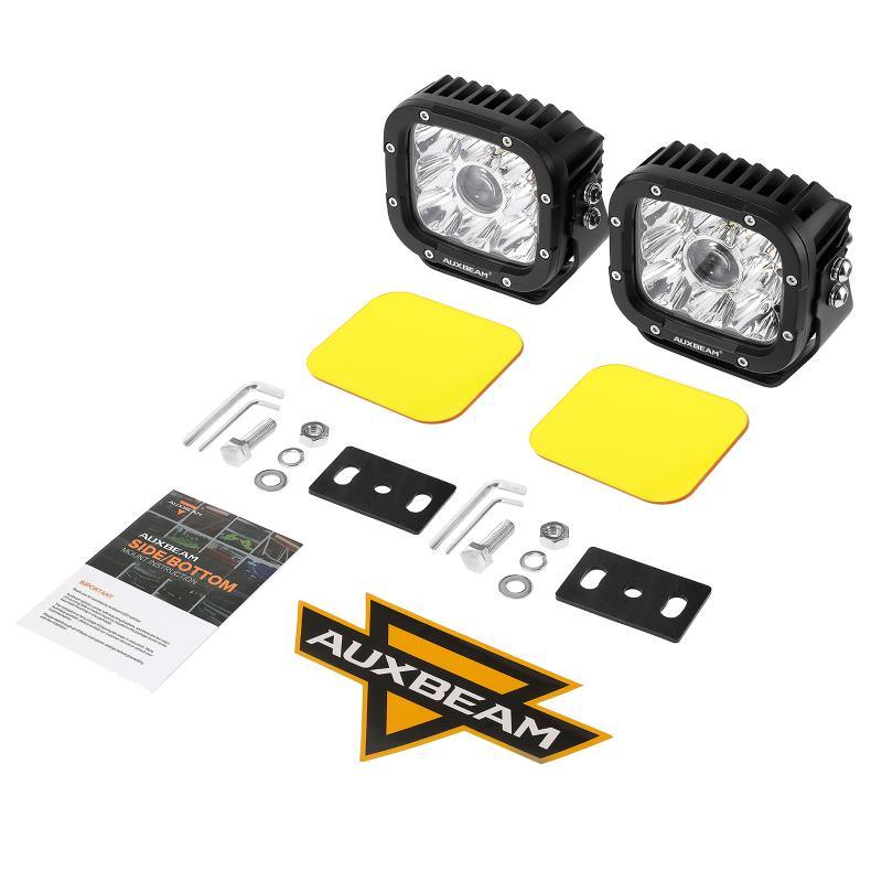 XP-ULTRA Series 5 Inch 110W 11000LM White/Amber LED Driving Lights Pods Light