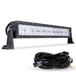 22 Inch-52 Inch 5D Series Straight/Curved Combo Beam Double Row LED Light Bar for Ford Bronco