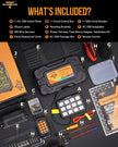 AC Series 12 Gang (AC-1200) RGB Switch Panel with APP&Remote Control, Toggle/ Momentary/ Pulsed Mode Supported(One-Sided Outlet)