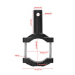 Universal Spotlight Tube Clamp Mount Bracket 20-56mm | Pair