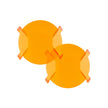V-ULTRA Series | 3 Inch 108W LED Side Shooter Amber Pod Lights with Amber DRL