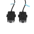 0.66'' Dual-Color Bi-LED Grille Projector Lights – 6000K White / 3000K Amber Hi-Lo Beam for SUV Truck ATV UTV