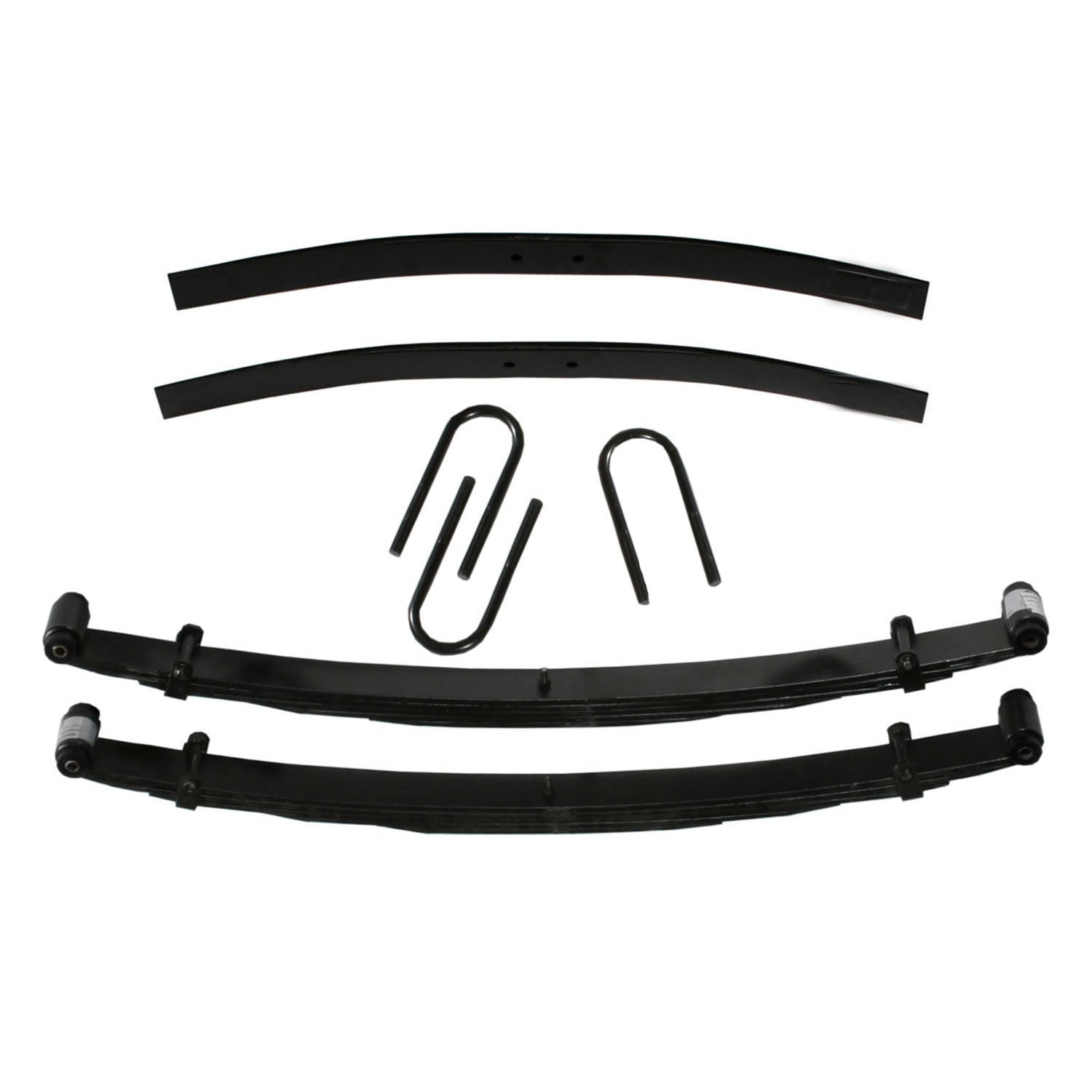 Lift Kit 1 Inch Lift 89-93 Dodge W250/W350 Includes Front Leaf Springs Front U Bolt Kit Front Bushing Kit Rear Add-A-Leafs Skyjacker