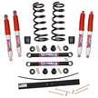Suspension Lift Kit w/Shock 3.5-4 Inch Lift Incl. Coil Springs Skyjacker