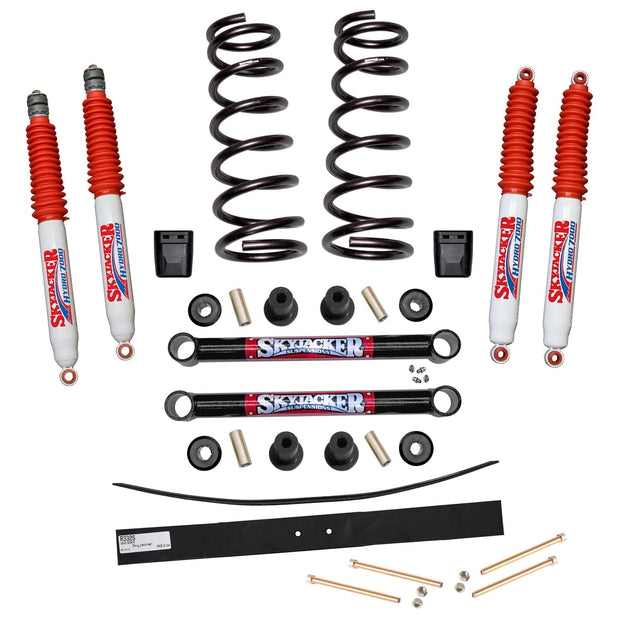 Suspension Lift Kit w/Shock 3.5-4 Inch Lift Incl. Coil Springs Skyjacker
