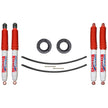 Suspension Lift Kit w/Shock Nitro Shocks 2.5 Inch Lift Incl. Front Spacer Kit Add-A-Leaf Skyjacker
