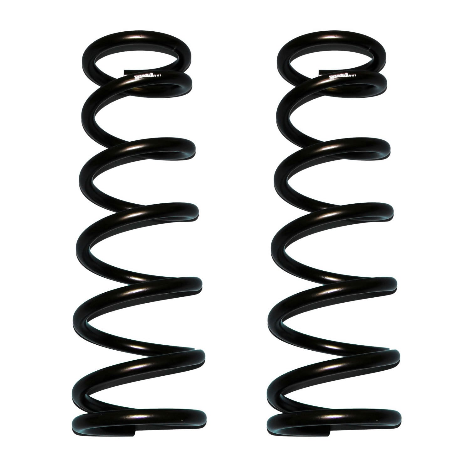 Softride Coil Spring 94-12 Dodge Ram Set Of 2 Front w/4-4.5 Inch Lift Black Skyjacker
