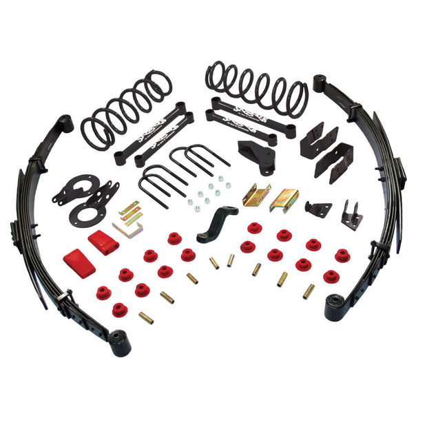 Class II Lift Kit 5 Inch Lift 03-08 Dodge Ram 2500/3500 Includes Coil Springs PN[D45]/Rear Leaf Springs Front Dual Shock Brackets Component Box PNs[D45523/D4523S] Skyjacker