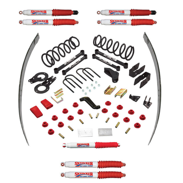 Suspension Lift Kit w/Shock 5 Inch Lift Class II All 4 Shocks 06-09 Dodge Ram 2500/3500 Skyjacker