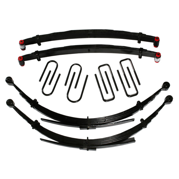 Lift Kit 6 Inch Lift 72-74 Dodge W100/W200 Pickup Includes Front/Rear Leaf Springs Front/Rear U Bolt Kits Front Bushing Kit Skyjacker