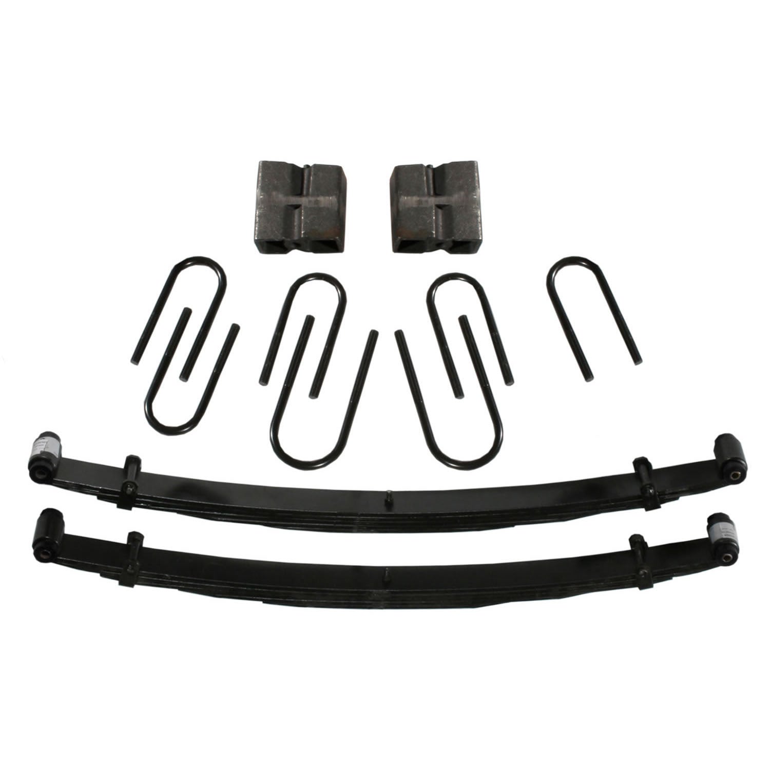 Lift Kit 6 Inch Front/4.5 Inch Rear Lift 89-91 Dodge W250/W350 Includes Front Leaf Springs Front/Rear U Bolt Kits Front Bushing Kit Rear Block Skyjacker