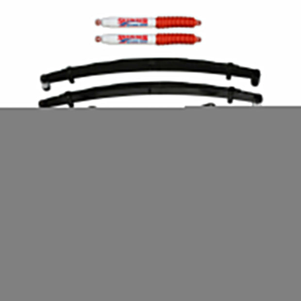 Suspension Lift Kit w/Shock 6 Inch Front/Rear Lift 89-91 Dodge W250/W350 Incl. Front/Rear Leaf Springs Front/Rear UBolt Kits Front Bushing Kit 4 Shocks Skyjacker