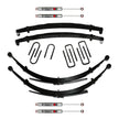 Suspension Lift Kit w/Shock M95 Performance Shocks 6 Inch Front/Rear Lift 89-91 Dodge W250/W350 Incl. Front/Rear Leaf Springs Front/Rear UBolt Kits Front Bushing Kit 4 Shocks Skyjacker