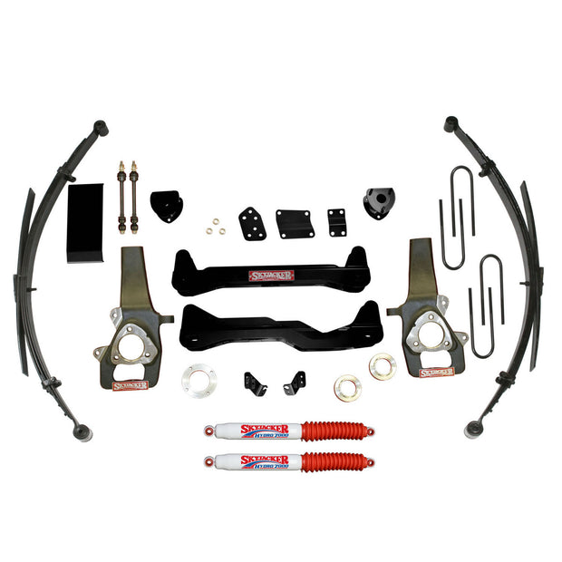 Suspension Lift Kit w/Shock 6 Inch Lift System 4 Shocks 06-08 Dodge Ram 1500 Skyjacker