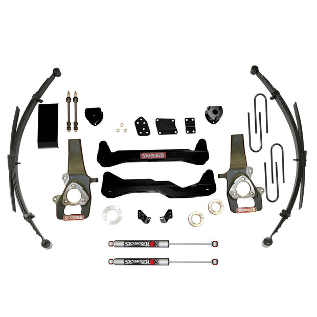 Suspension Lift Kit w/Shock M95 Performance Shocks 6 Inch Lift System 4 Shocks 06-08 Dodge Ram 1500 Skyjacker