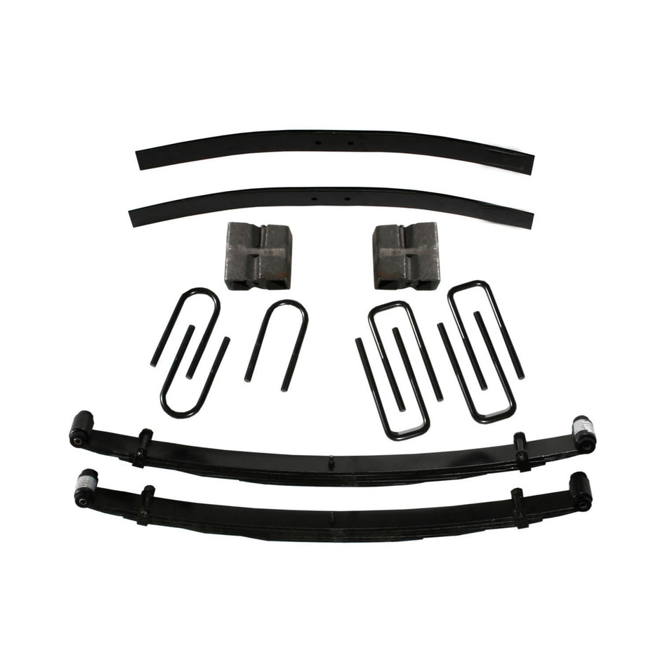 Lift Kit 6 Inch 92-93 Dodge W250/W350 Front/4.5 Inch Rear Lift Includes Front Leaf Springs Front/Rear U Bolt Kits Front Bushing Kit Rear Block Rear Add-A-Leafs Skyjacker