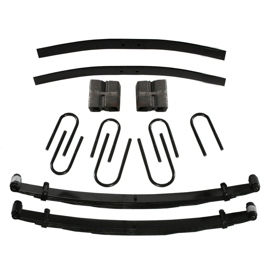 Lift Kit 7-8 Inch Lift 75-80 Dodge W300 Includes Front Leaf Springs Front/Rear U Bolt Kits Front Bushing Kit Rear Block Rear Add-A-Leafs Skyjacker