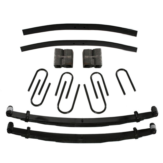 Lift Kit 7-8 Inch Lift 75-80 Dodge W300 Includes Front Leaf Springs Front/Rear U Bolt Kits Front Bushing Kit Rear Block Rear Add-A-Leafs Skyjacker