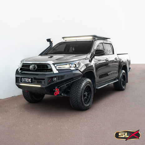 Extreme Series Bullbar X-1 Toyota Hilux 2021 SR , SR5 , 48V hilux Black