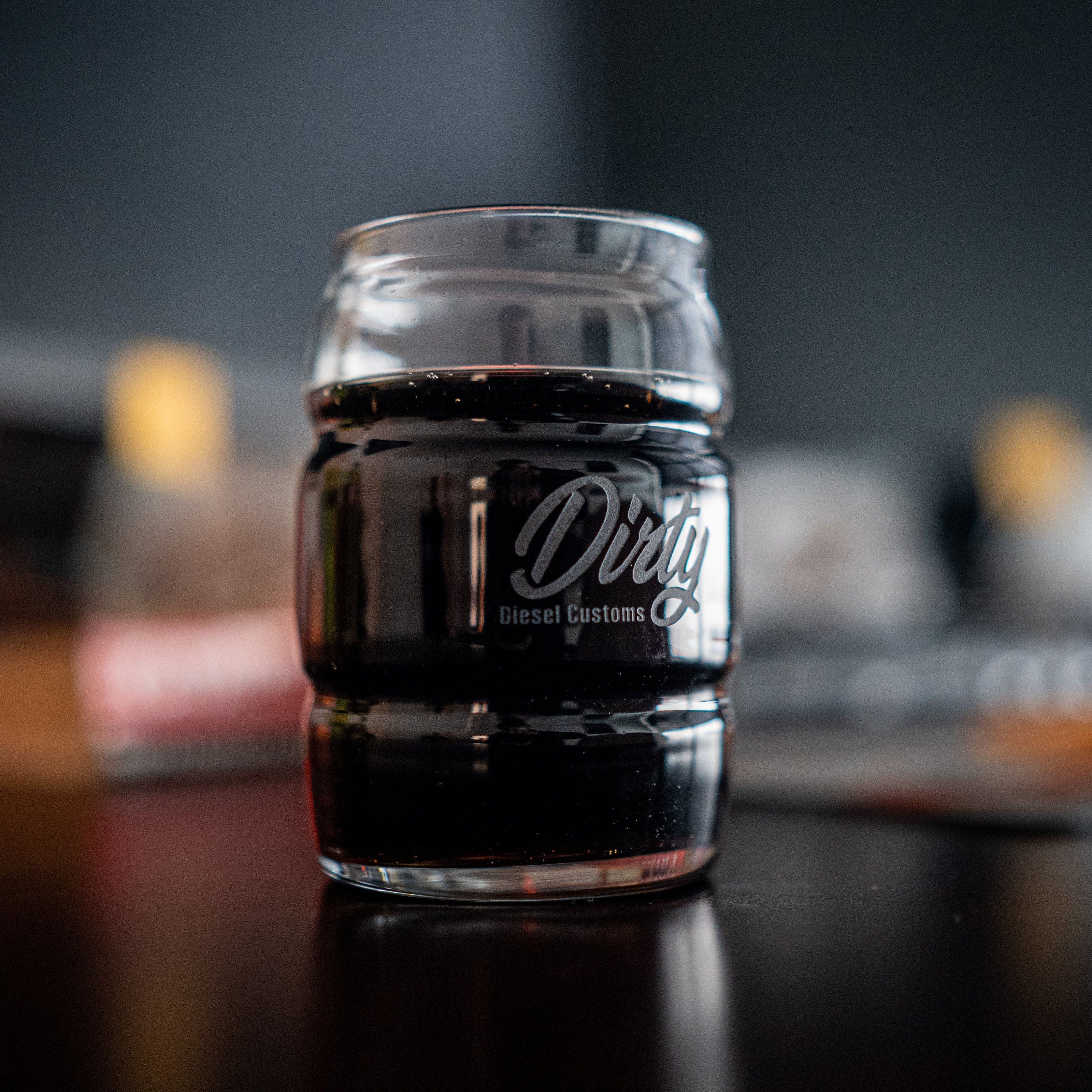 Dirty Diesel Beer Glass Set
