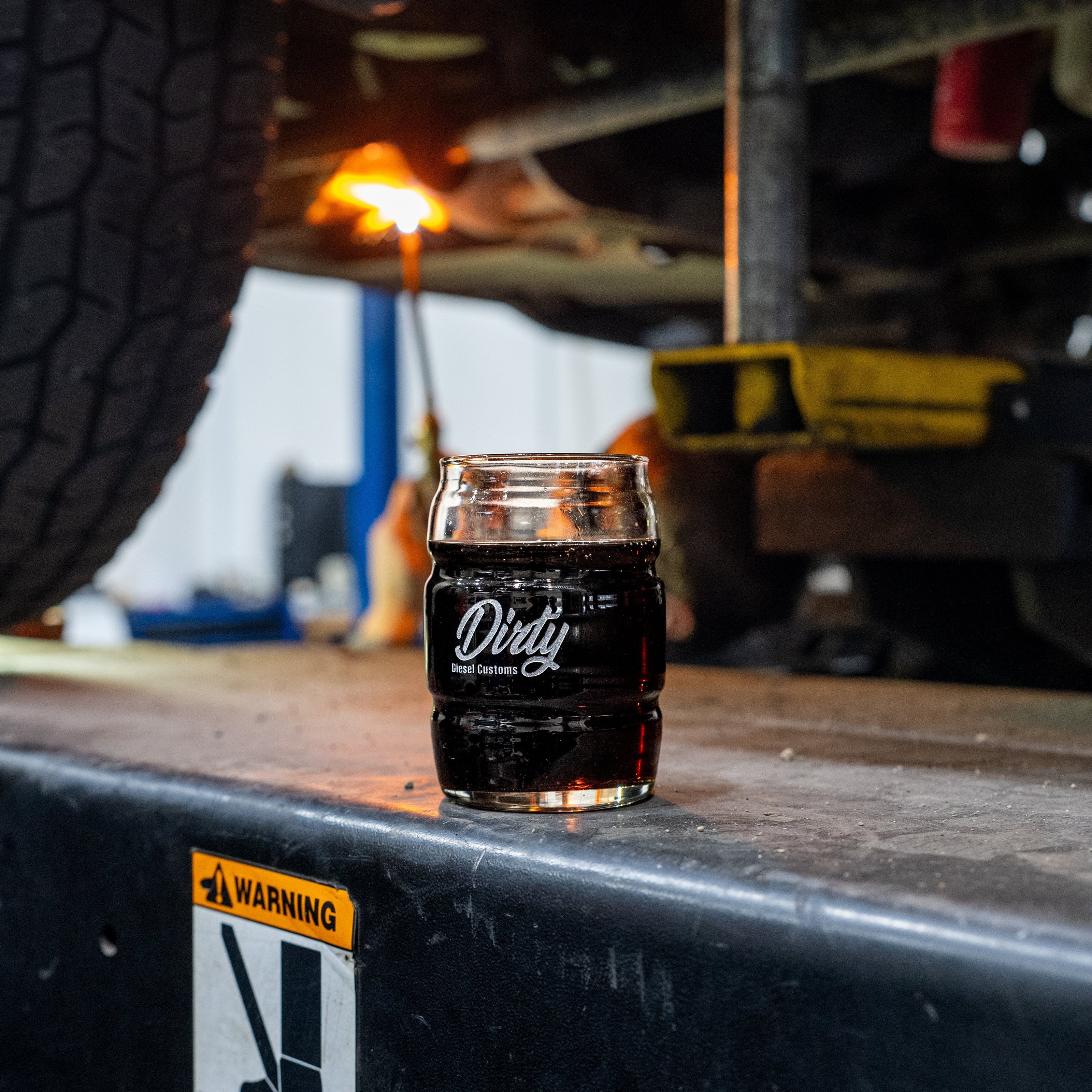 Dirty Diesel Beer Glass Set