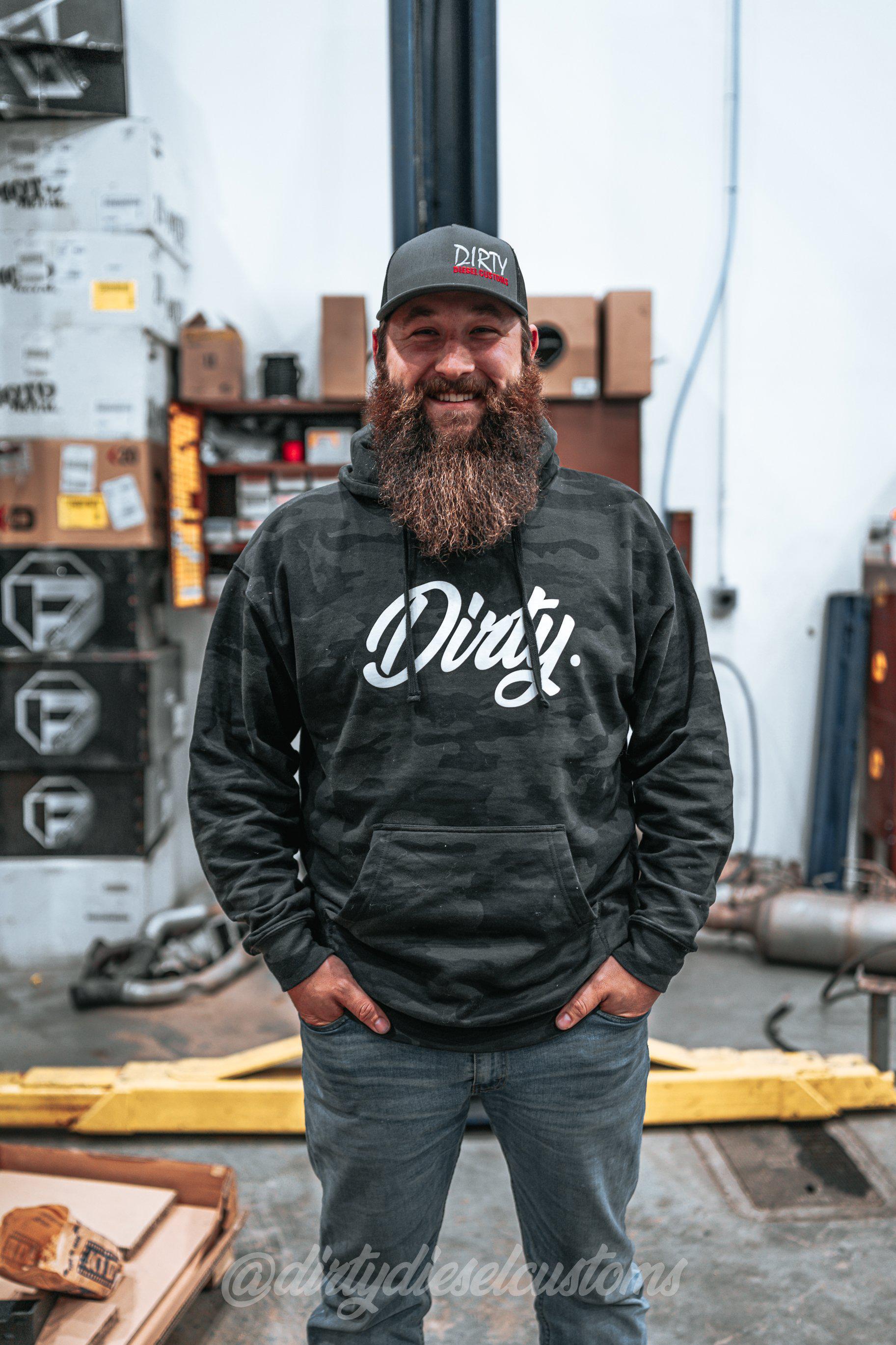 Dirty Diesel Camo Pullover Hoodie