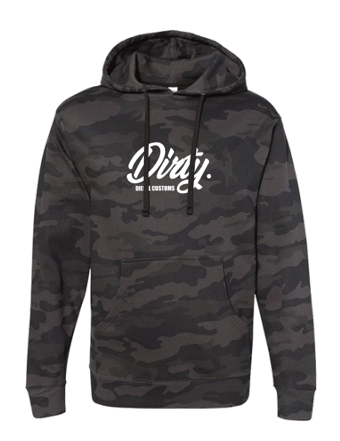 Dirty Diesel Camo Pullover Hoodie