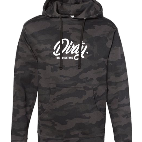 Dirty Diesel Camo Pullover Hoodie
