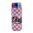 Dirty Diesel Checkered Drink Koozies