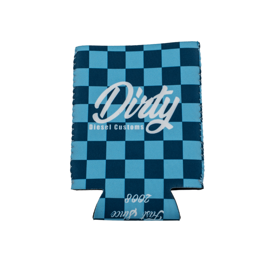 Dirty Diesel Checkered Drink Koozies