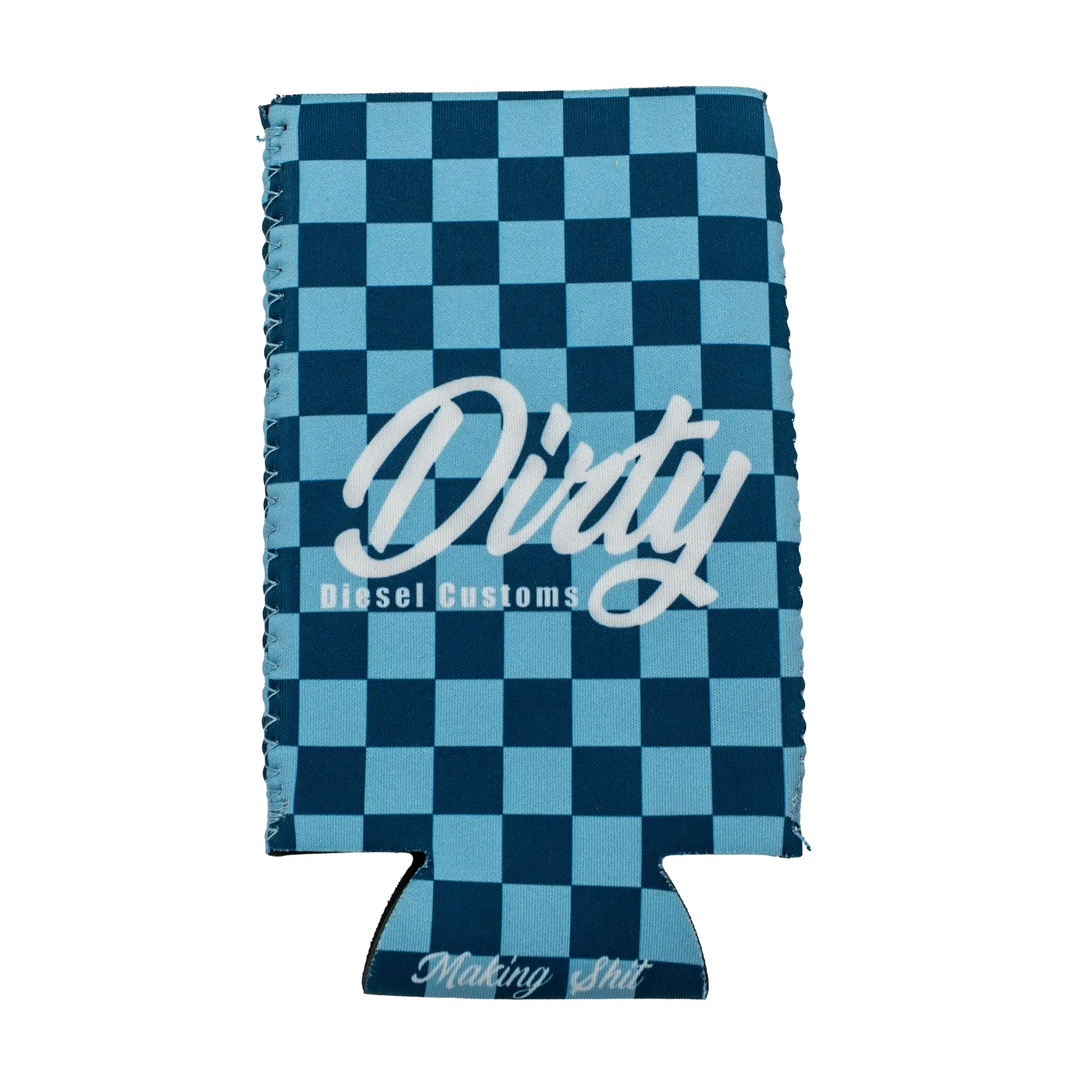 Dirty Diesel Checkered Drink Koozies