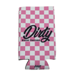 Dirty Diesel Checkered Drink Koozies