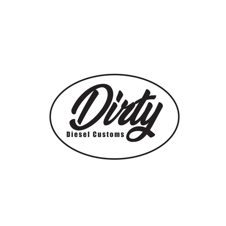 Dirty Diesel Circle Slap Stickers
