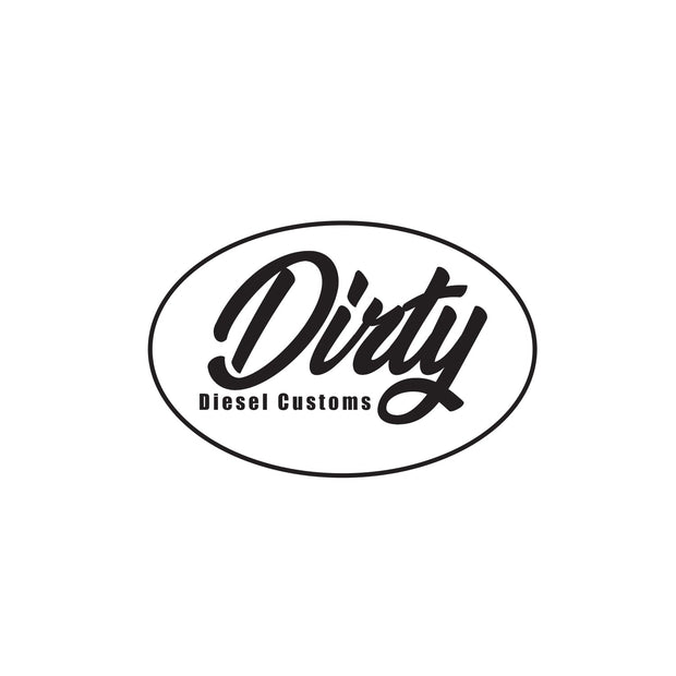 Dirty Diesel Circle Slap Stickers