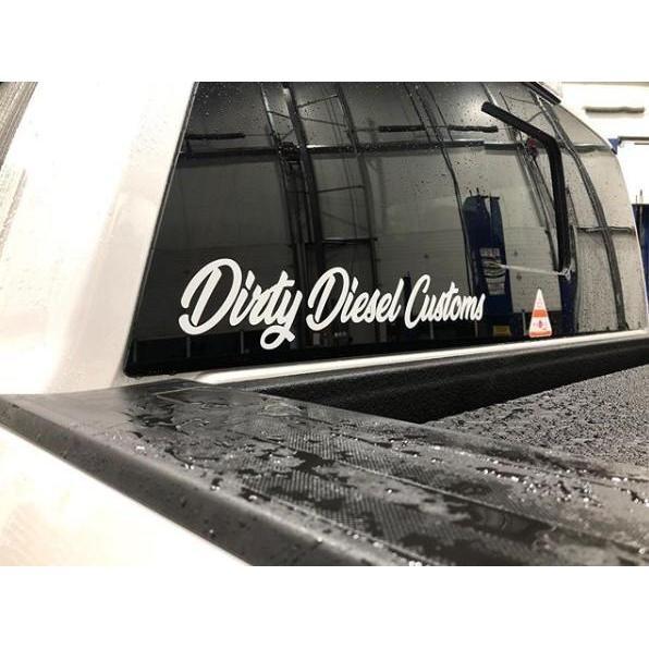 Dirty Diesel Customs Banner Sticker