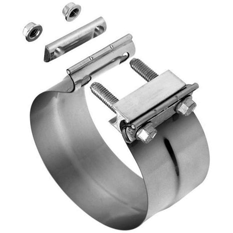 Dirty Diesel Customs Stainless Steel Lap Joint Exhaust Clamp (LJ400SS)