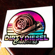Dirty Diesel Die Cuts