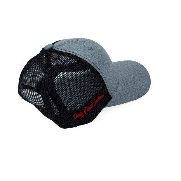 Dirty Diesel Grey Snapback Hat